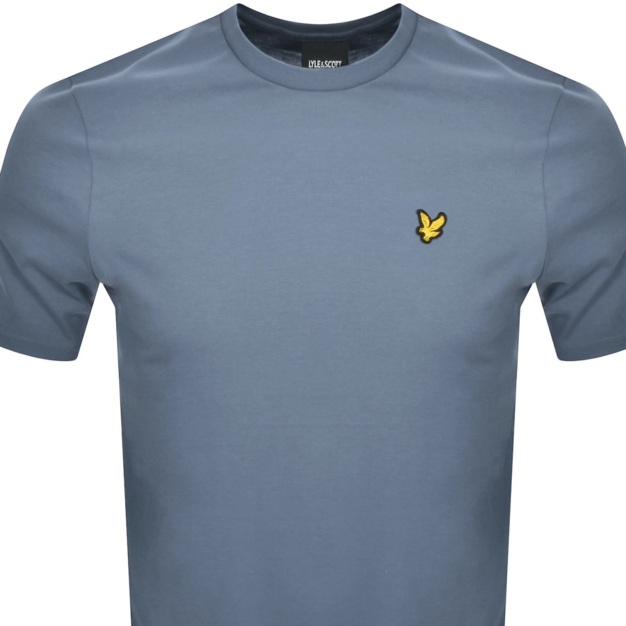 Lyle And Scott Crew Neck T Shirt Blue Mainline Menswear Ireland